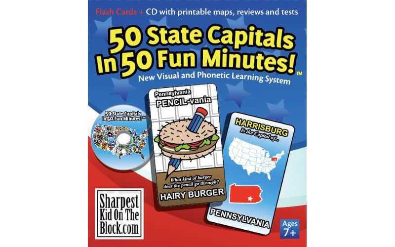 50 State Capitals Flashcards