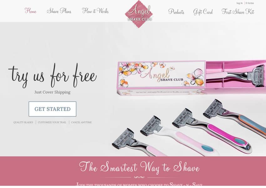 Angel Shave Club For Women