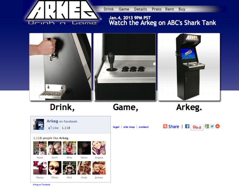 Arkeg Shark Tank