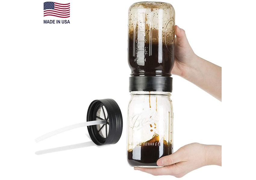 BRUW Cold Brew Coffee Filtering