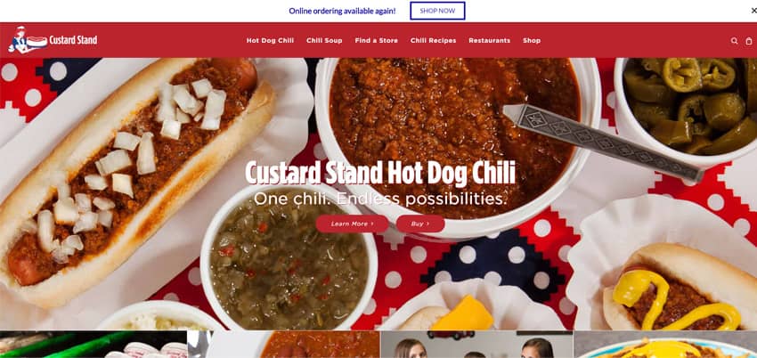 Custard Stand Hot Dog Chili