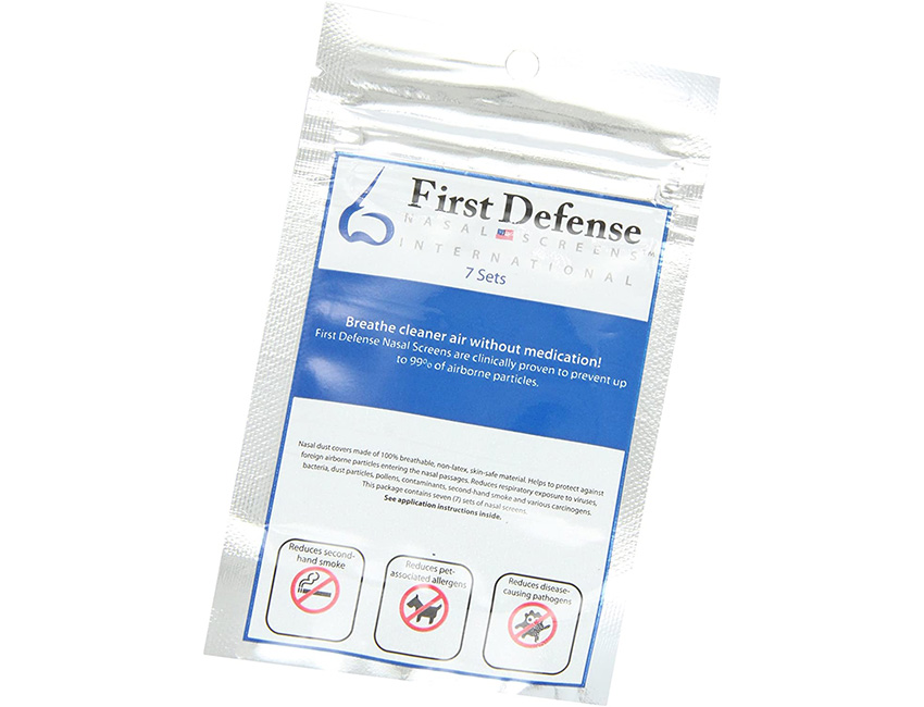 first defense nasal screens reviews