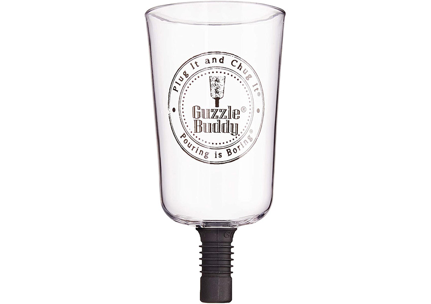 Guzzle Buddy Wine Bottle Glass