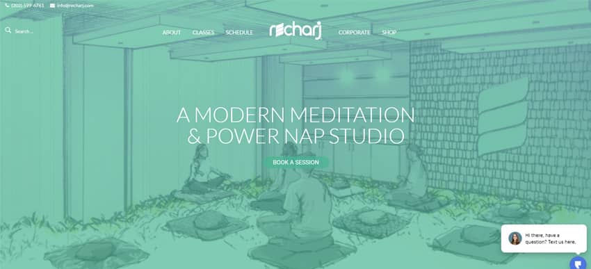 Recharj Meditation Napping Studio