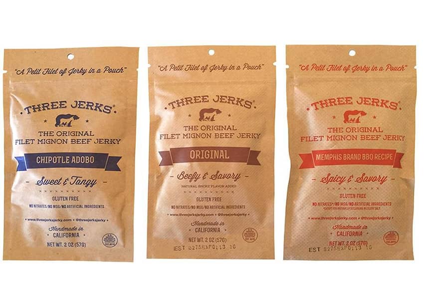 Three Jerks Beef Jerky