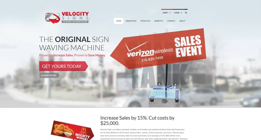 Velocity Signs