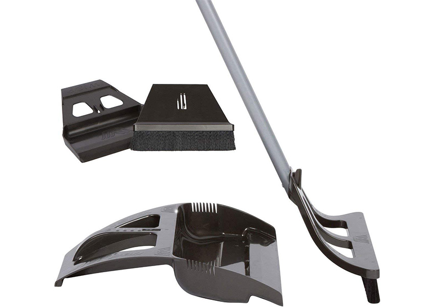 WISP Cleaning System Broom and Dustpan