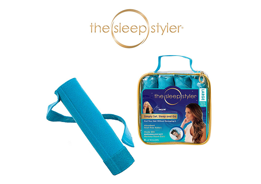 10. The Sleep Styler - As Seen on Shark Tank - Absorbent Heat Free Curlers, Curl Your Hair Without Damaging It, Includes 8 Mini (3 Inch) Rollers for Short or Fine Hair - wide 7