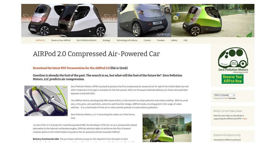 Zero Pollution Motors