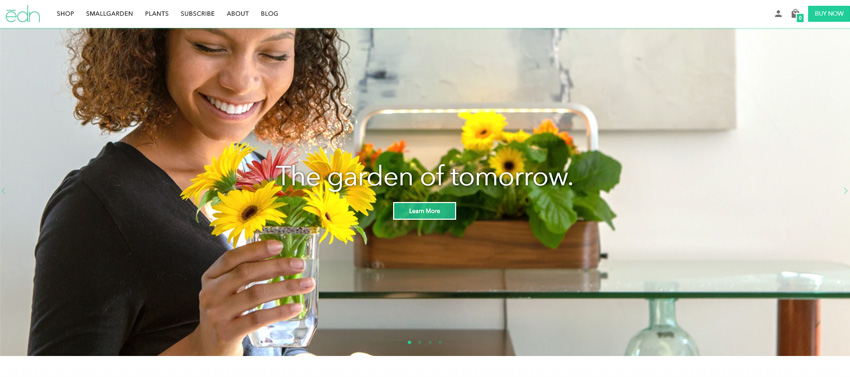 edn Smart Automated Indoor Gardens