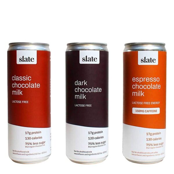 Slate High Protein Chocolate Milk Variety 12 Pack