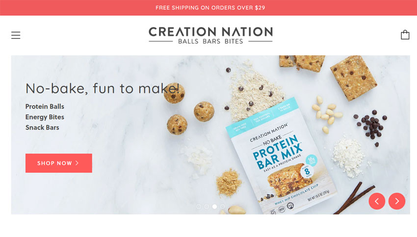 Creation Nation Organic Cookie Mix