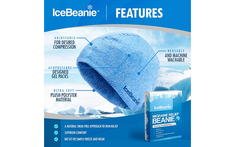 IceBeanie Natural Migraine Relief