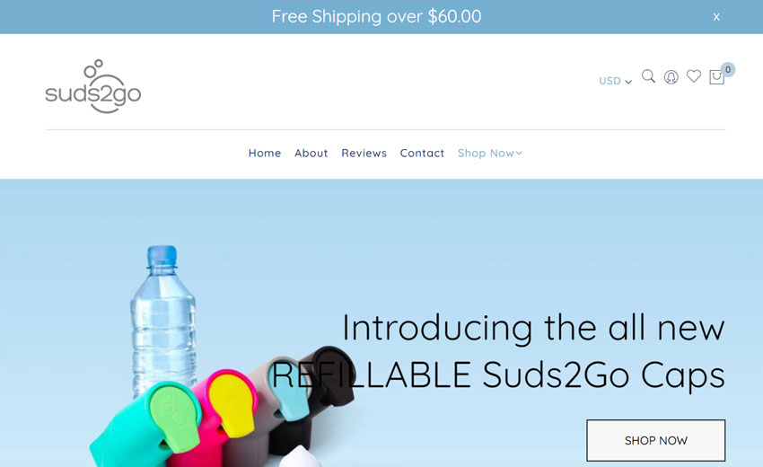 Suds2Go Portable Bottle