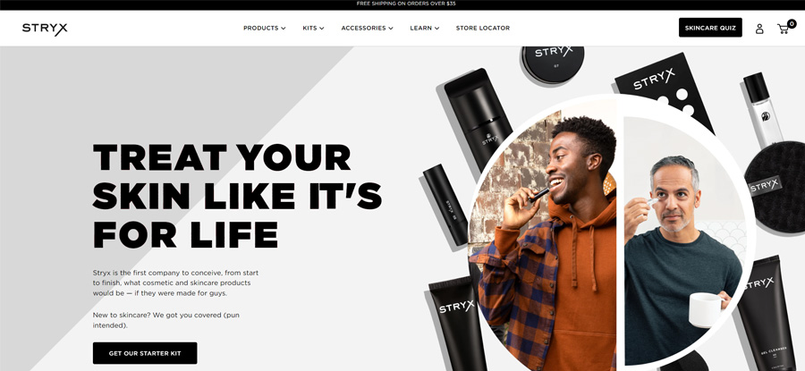 Stryx Mens Cosmetics