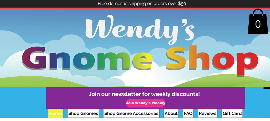 Wendys Gnome Shop